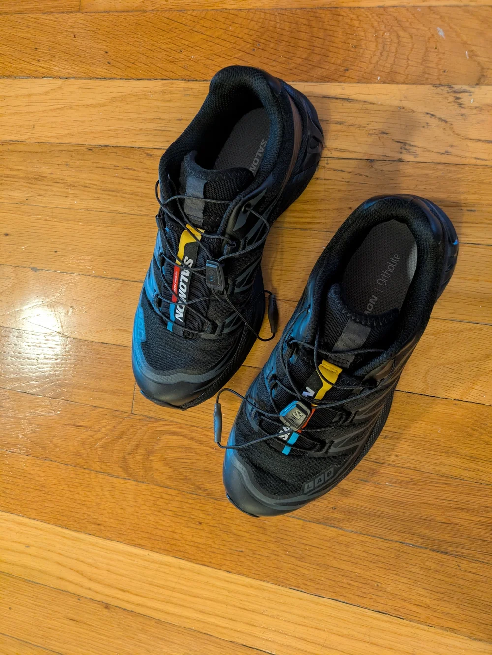 Salomon Unisex Black Trail Running Shoes